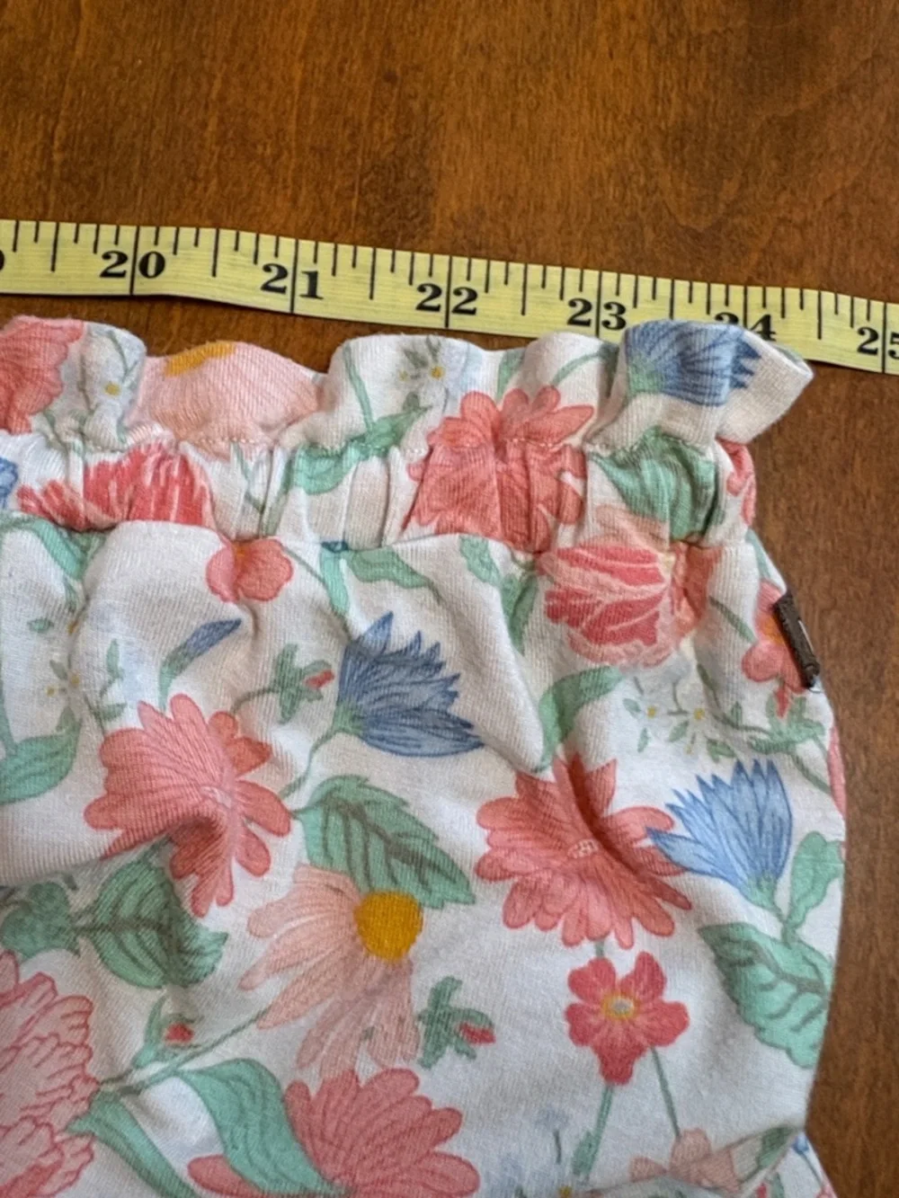 Matilda Jane Pastel Floral Button-Up PJ Set in Coral, Mint & Blue - Picture 9 of 13